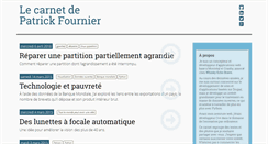 Desktop Screenshot of patrickfournier.com